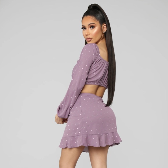 Deliah Polka Dot Skirt Set - Picture 6 of 12